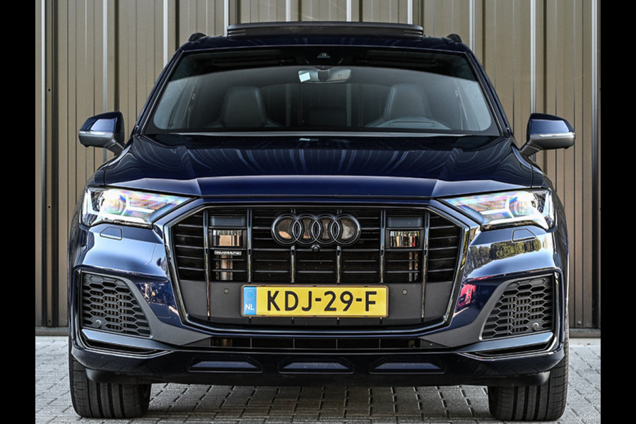 Audi Q7 55 TFSI e quattro Pro Line S | S-Seats | Soh 99.6% | Panoramdak | Bang&Olufsen | Head-up | Memory | Trekhaak | Luchtvering | 360 camera | Soft-close | Adaptive cruise