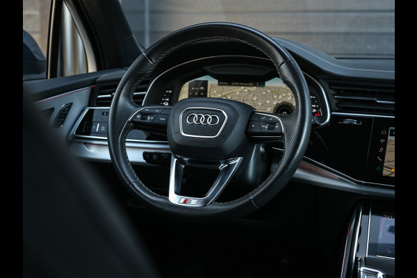 Audi Q7 55 TFSI e quattro Pro Line S | S-Seats | Soh 99.6% | Panoramdak | Bang&Olufsen | Head-up | Memory | Trekhaak | Luchtvering | 360 camera | Soft-close | Adaptive cruise