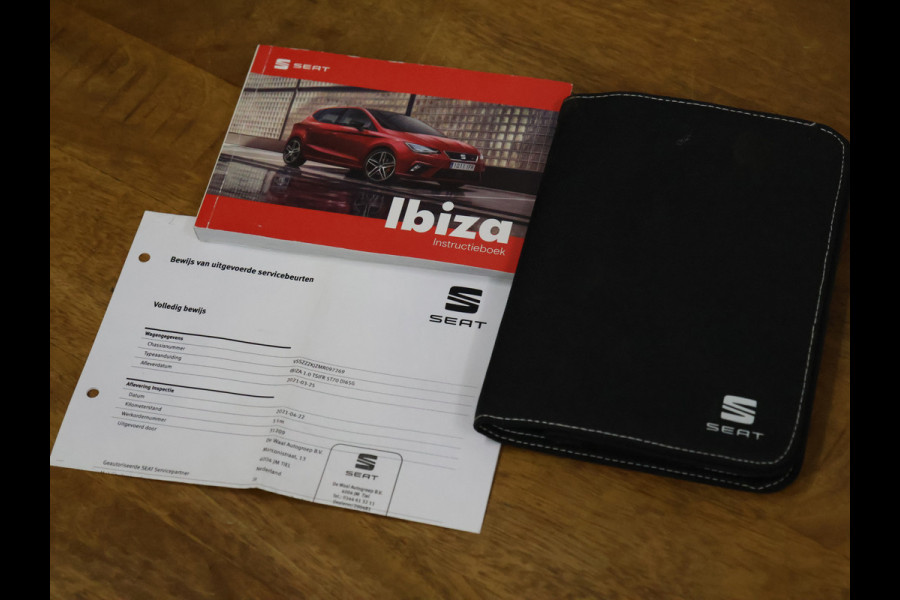 Seat Ibiza 1.0 TSI FR Business Intense [APPLE CARPLAY, ANDROID, CAMERA, PDC V+A, CRUISE, CLIMATE, NIEUWSTAAT]