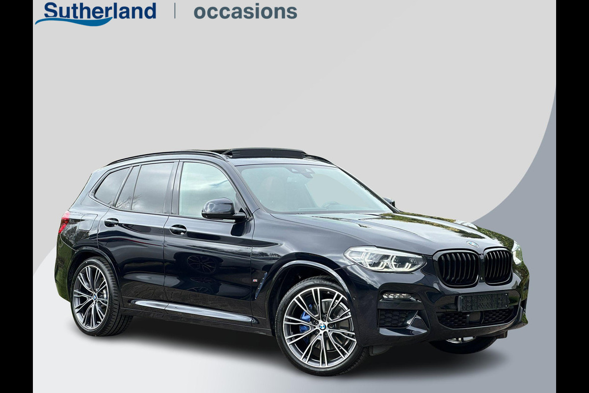 BMW X3 xDrive30e M Sport Plug-in Hybrid 292pk | VOL! | Panormamadak | Adaptive cruise | Trekhaak | M-pakket | Sportstoelen | 21 inch | Head-up Display | Memory seats | Harman Kardon | 360 graden camera | Keyless | Stoelverwarming | Adaptief deming systeem | Draadloos opladen