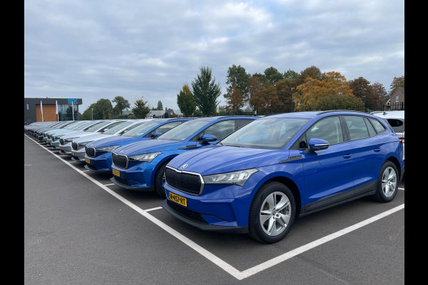 Škoda ENYAQ iV 80 Founders Edition Black|90% SOH|CRYSTAL FACE|LEDER|NAVI|CAMERA|STUURVERWARMING|NAP|NL-AUTO|1e EIGENAAR|INCL.BTW|