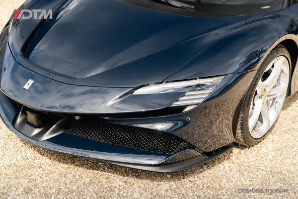 Ferrari SF90 Spider 4.0 V8 | Blu Pozzi | Daytona Seats Cioccolato |