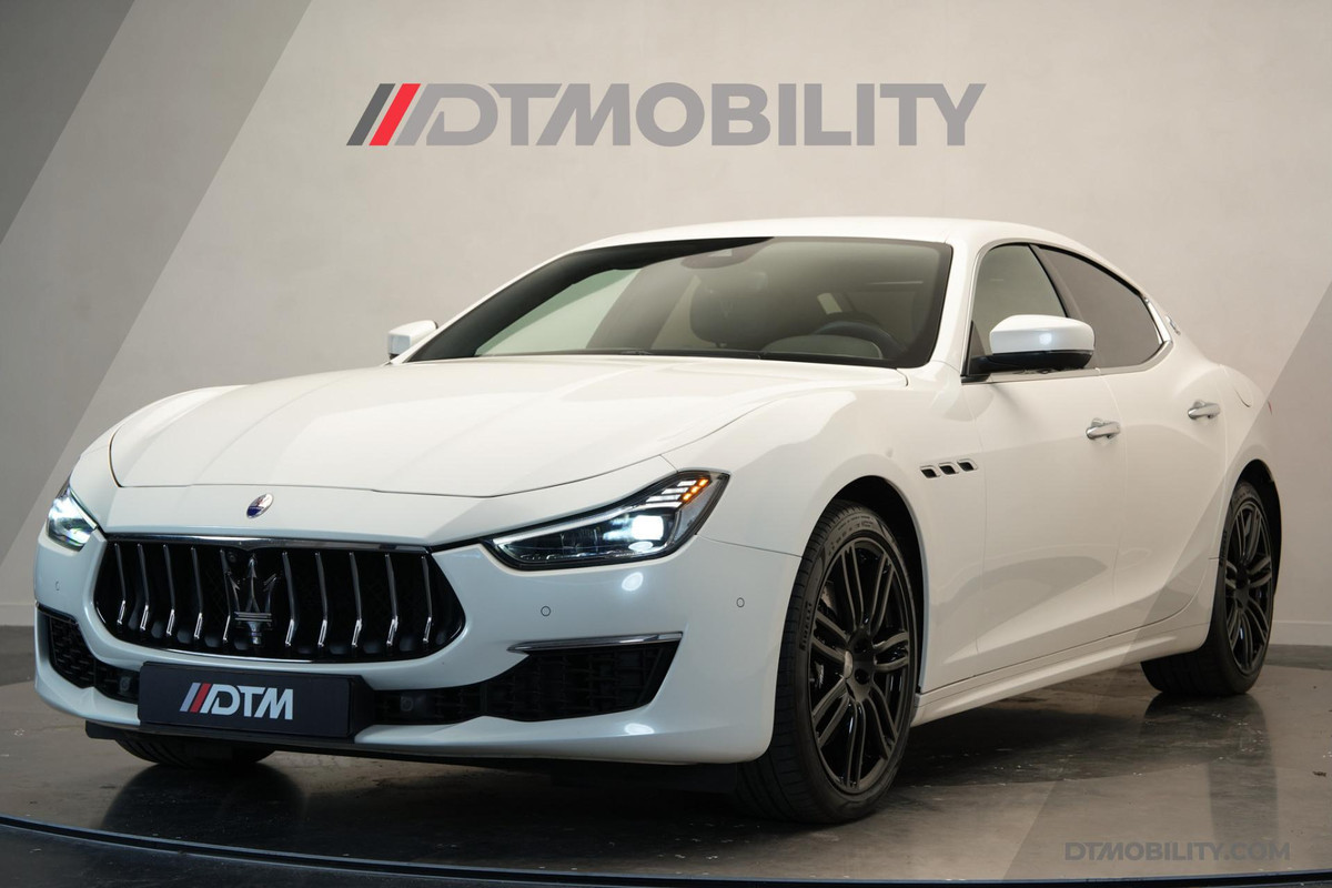 Maserati Ghibli 3.0 V6 D GranLusso | Zegna interieur | Bowers & Wilkens