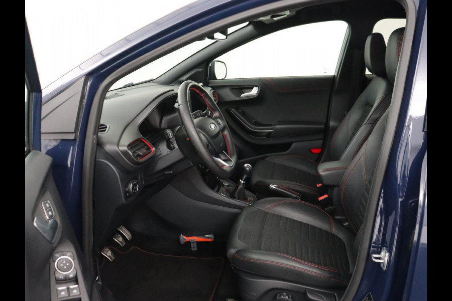 Ford Puma 1.0 EcoBoost Hybrid ST-Line X | Carplay | Half leder | B&O Sound | Navigatie | Climate control | Full LED | Cruise control | Parkeerhulp | 18'' | Digital Cockpit | Bluetooth | Keyless Start