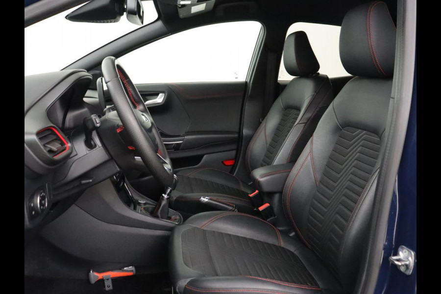 Ford Puma 1.0 EcoBoost Hybrid ST-Line X | Carplay | Half leder | B&O Sound | Navigatie | Climate control | Full LED | Cruise control | Parkeerhulp | 18'' | Digital Cockpit | Bluetooth | Keyless Start