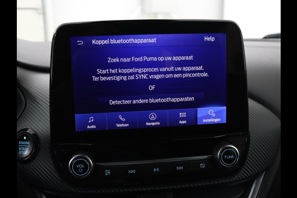 Ford Puma 1.0 EcoBoost Hybrid ST-Line X | Carplay | Half leder | B&O Sound | Navigatie | Climate control | Full LED | Cruise control | Parkeerhulp | 18'' | Digital Cockpit | Bluetooth | Keyless Start