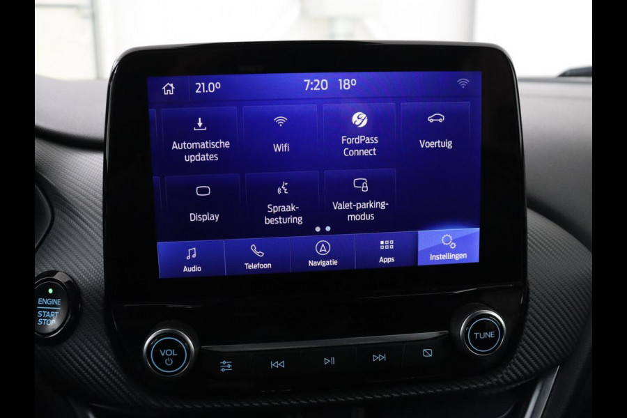 Ford Puma 1.0 EcoBoost Hybrid ST-Line X | Carplay | Half leder | B&O Sound | Navigatie | Climate control | Full LED | Cruise control | Parkeerhulp | 18'' | Digital Cockpit | Bluetooth | Keyless Start