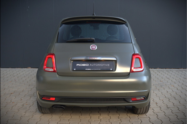 Fiat 500 0.9 TwinAir Turbo Sport | Mat Groen | Apple Carplay | Parkeersensoren | Navigatie | Climate Control | Digitale Tellers | Groot Scherm | Cruise Control | LED
