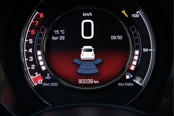 Fiat 500 0.9 TwinAir Turbo Sport | Mat Groen | Apple Carplay | Parkeersensoren | Navigatie | Climate Control | Digitale Tellers | Groot Scherm | Cruise Control | LED