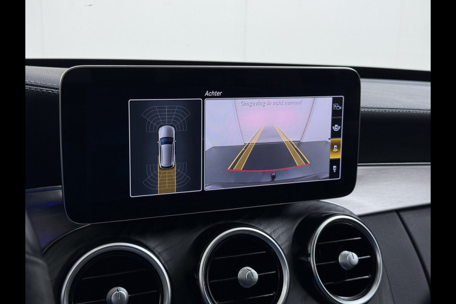 Mercedes-Benz C-Klasse Estate 300DE AUT-9 Hybride AMG Limited Trekhaak Apple Carplay Android Auto Elek.Stoelen+Verwarmd Navi Ecc Camera Pdc Solution Business Elek.Achterklep Led Privacy Glas Lmv 18" Night-pakket EURO 6 AP