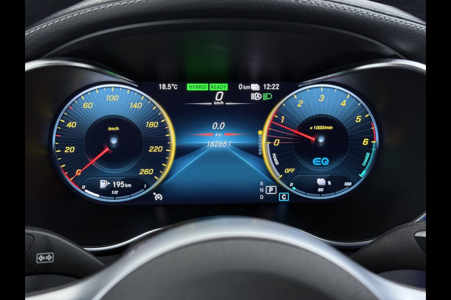 Mercedes-Benz C-Klasse Estate 300DE AUT-9 Hybride AMG Limited Trekhaak Apple Carplay Android Auto Elek.Stoelen+Verwarmd Navi Ecc Camera Pdc Solution Business Elek.Achterklep Led Privacy Glas Lmv 18" Night-pakket EURO 6 AP