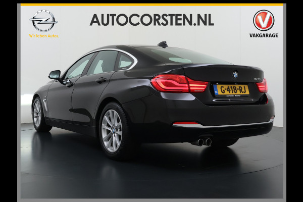 BMW 4 Serie Gran Coupé 420i Automaat Luxury High Executive Leder Navi-Pro Ecc Cruise Control Elek.Stoelen+Memory+Verwarmd Pdc Lmv Lane Assist USB Elek.Achterklep Led Regen-Lichtsensor