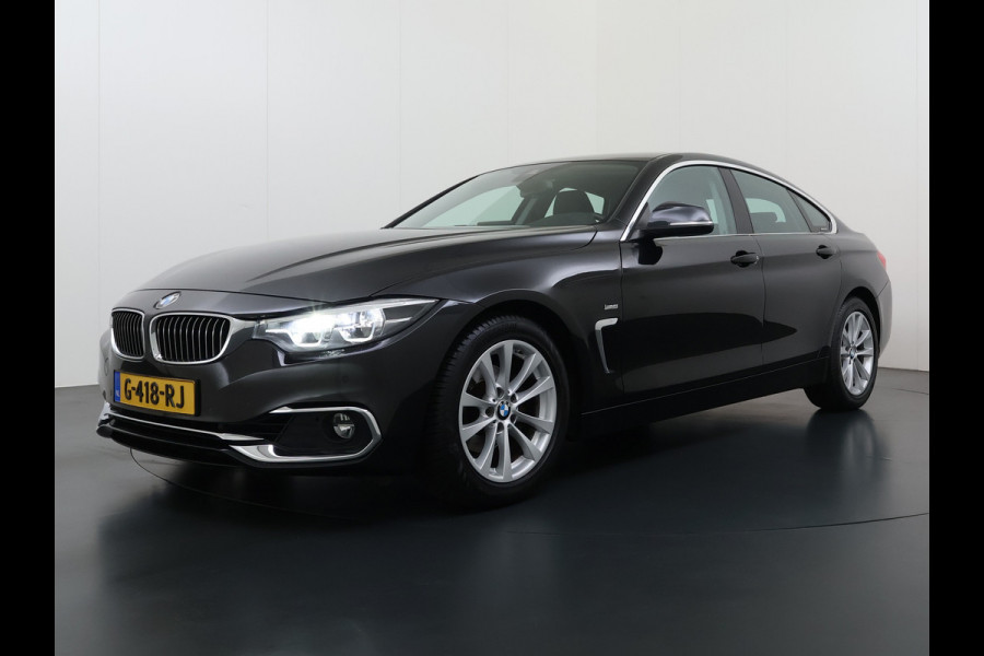 BMW 4 Serie Gran Coupé 420i Automaat Luxury High Executive Leder Navi-Pro Ecc Cruise Control Elek.Stoelen+Memory+Verwarmd Pdc Lmv Lane Assist USB Elek.Achterklep Led Regen-Lichtsensor