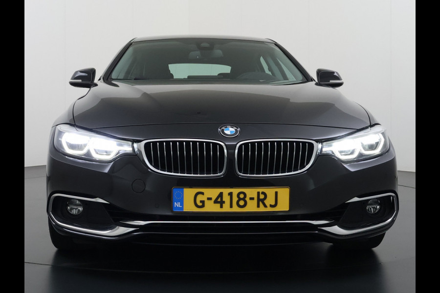 BMW 4 Serie Gran Coupé 420i Automaat Luxury High Executive Leder Navi-Pro Ecc Cruise Control Elek.Stoelen+Memory+Verwarmd Pdc Lmv Lane Assist USB Elek.Achterklep Led Regen-Lichtsensor
