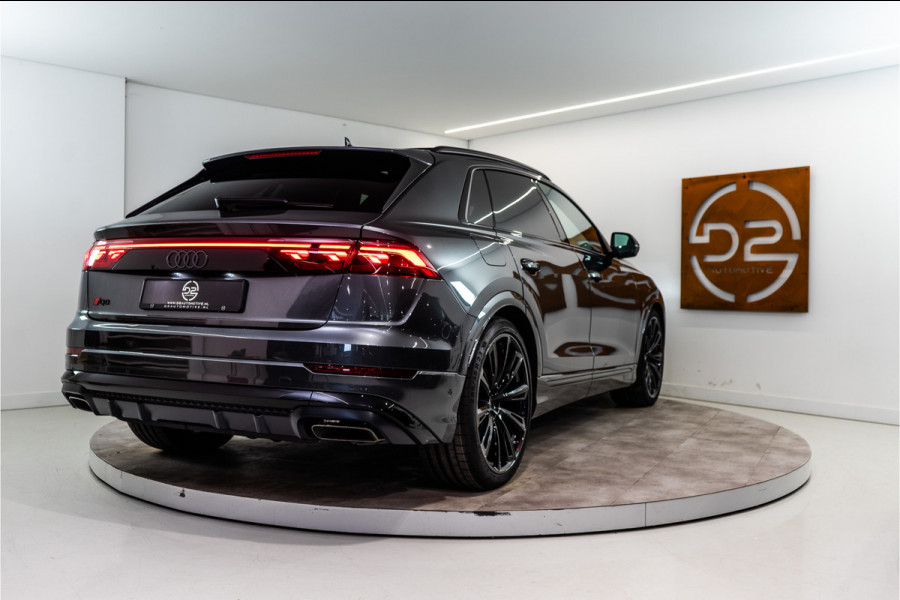 Audi Q8 60 TFSI E Quattro S-Edition Competition 490PK FACELIFT | Pano | B&O | Vierwielsturing | VOL! 4 JAAR FABRIEKSGARANTIE