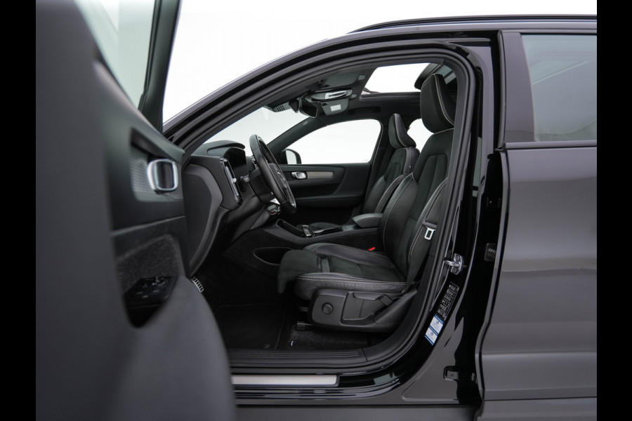 Volvo XC40 Recharge P8 AWD R-Design [ 3-Fase-11kW ] {SoH-90%} (INCL-BTW) Aut. *HEATPUMP | PANO | LEATHER-ALCANTARA | ADAPTIVE-CRUISE | DIGI-COCKPIT | FULL-LED | CAMERA | NAVI-FULLMAP | ECC | PDC | KEYLESS | HEATED-SPORTSEATS | TOWBAR | 19''ALU*