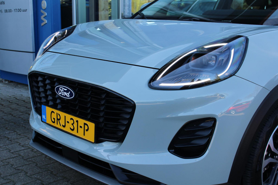 Ford Puma 1.0 EcoBoost Hybrid Titanium NL Auto | 1e Eigenaar | Trekhaak | Stoel + Stuurverwarming | Lichtmetalen Velgen | Elektrische Kofferbak |