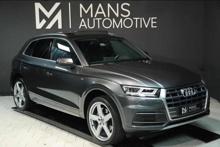 Audi Q5 45 TFSI 3x S-Line QUATTRO / PANODAK / VIRTUAL / KEYLESS / CAMERA / STOELVERW / DEALER SERVICE!
