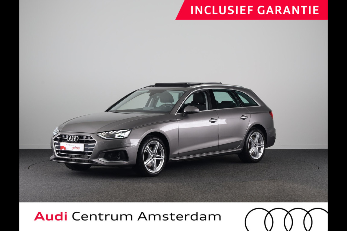 Audi A4 Avant 35 TFSI Advanced Edition 150pk | Unieke kilometerstand | Panoramadak | 360° Camera | Head up Display | Keyless Entry | Navigatie |