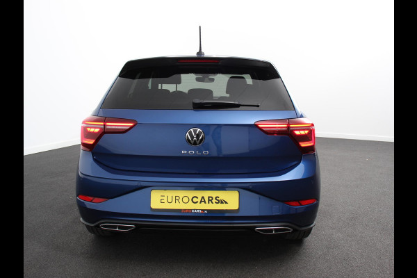 Volkswagen Polo 1.0 TSI R-Line Automaat Camera Parkeer sensoren Adaptive Cruise control Climate Control Extra getint glas Lichtmetalen velgen Stoelverwarming Navigatie Apple Carplay/Android Auto