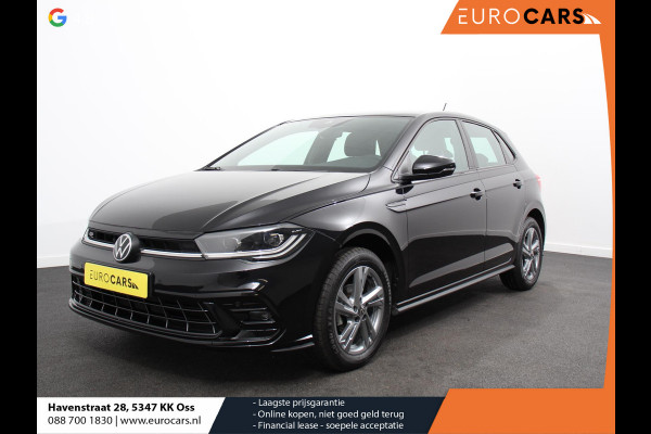Volkswagen Polo 1.0 TSI R-Line Automaat Camera Digitale Cockpit Parkeer sensoren Adaptive Cruise control Climate Control Lichtmetalen velgen Stoelverwarming Navigatie Apple Carplay/Android Auto