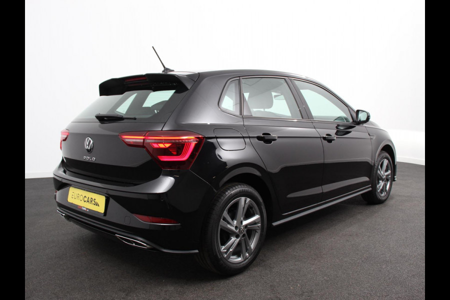 Volkswagen Polo 1.0 TSI R-Line Automaat Camera Digitale Cockpit Parkeer sensoren Adaptive Cruise control Climate Control Lichtmetalen velgen Stoelverwarming Navigatie Apple Carplay/Android Auto
