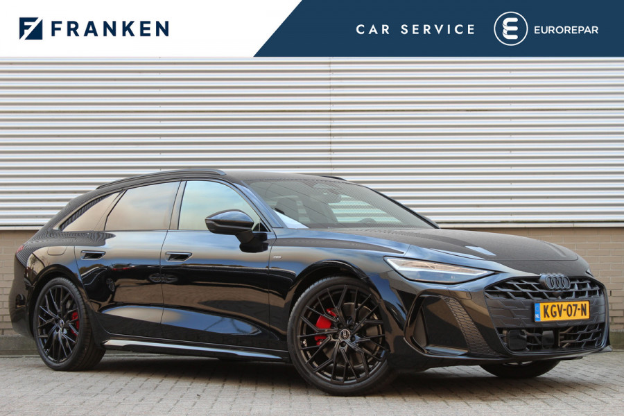 Audi A6 Avant 2.0 e-Hybrid Quattro S-Line | Achteras besturing | Alcantara/Leder | Zwenkbare Trekhaak | 360 | Nieuw