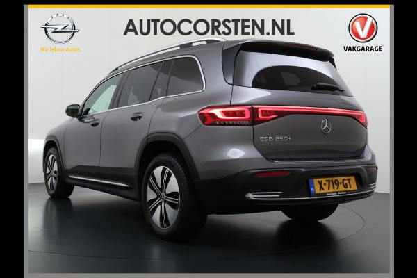 Mercedes-Benz EQB 250+ 7 Persoons SOH 99% 74kWh Camera Apple Carplay Android Auto Navi Ecc Cruise Control Business Edition Elek.Achterklep Stoelverwarming Privacy Glas Lmv Led Isofix DAB Advanced pakket Rijstrooksensor 1e Eigenaar Dealeronderhouden Origineel Nederlandse Auto