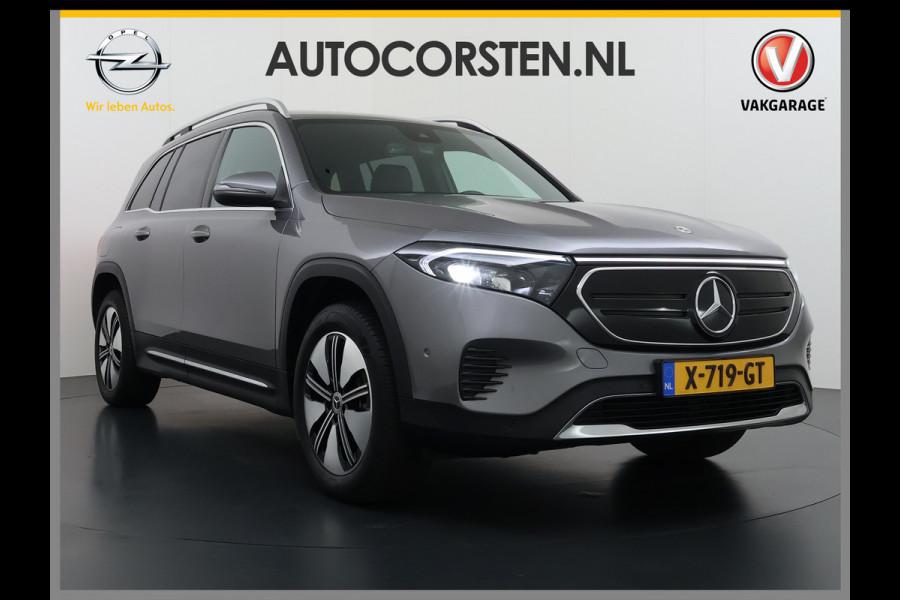 Mercedes-Benz EQB 250+ 7 Persoons SOH 99% 74kWh Camera Apple Carplay Android Auto Navi Ecc Cruise Control Business Edition Elek.Achterklep Stoelverwarming Privacy Glas Lmv Led Isofix DAB Advanced pakket Rijstrooksensor 1e Eigenaar Dealeronderhouden Origineel Nederlandse Auto