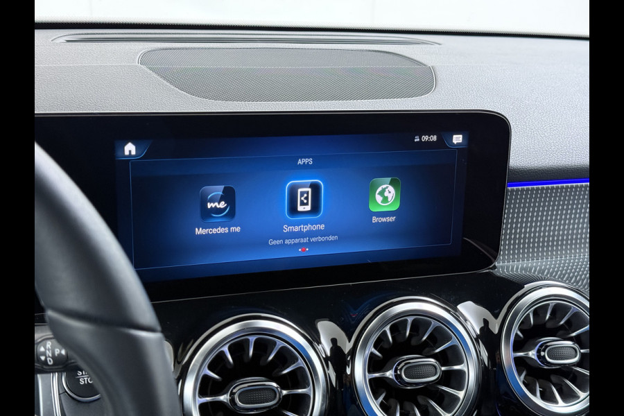 Mercedes-Benz EQB 250+ 7 Persoons SOH 99% 74kWh Camera Apple Carplay Android Auto Navi Ecc Cruise Control Business Edition Elek.Achterklep Stoelverwarming Privacy Glas Lmv Led Isofix DAB Advanced pakket Rijstrooksensor 1e Eigenaar Dealeronderhouden Origineel Nederlandse Auto