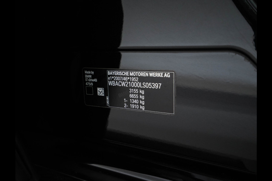 BMW X7 xDrive40i High Executive [ 7-Pers. ] *PANO | LEATHER | LASER-LIGHT | HEAD-UP | ADAPTIVE-CRUISE | BLINDSPOT | SOFT-CLOSE | BOWERS&WILKINS | MEMORY-PACK | DIGI-COCKPIT | KEYLESS | DAB+ | CAMERA | HEATED-COMFORTSEATS | 20''ALU*