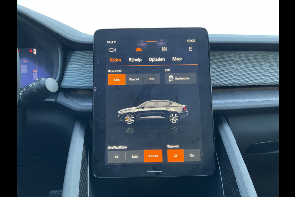 Polestar 2 Long Range Dual Motor Launch Edition 78kWh Memory Trekhaak SOH 93.5% 360 Carplay Stoel/stuurverwarming