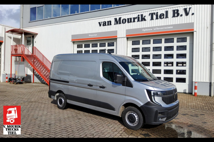 Renault Master 170.35 L2H2 - V-55-LKG - GESLOTEN GRIJS METALLIC - EURO 6 - BPM VRIJ!