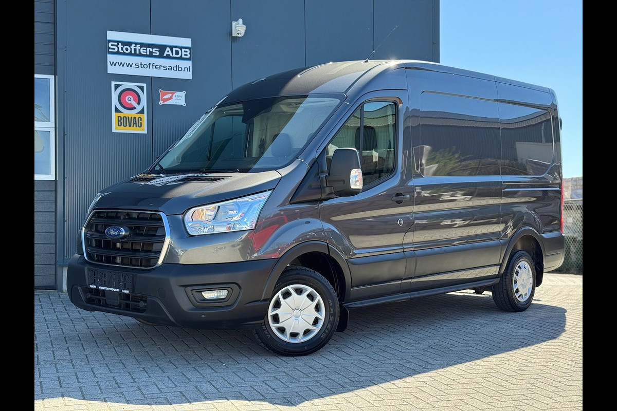 Ford Transit 310 2.0 TDCI L2H2 Trend | Trekhaak | Metallic | Cruise | Bluetooth | Airco | Laadvloer | Parkeersensoren | EURO6