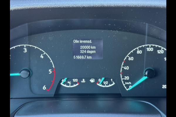 Ford Transit 310 2.0 TDCI L2H2 Trend | Trekhaak | Metallic | Cruise | Bluetooth | Airco | Laadvloer | Parkeersensoren | EURO6