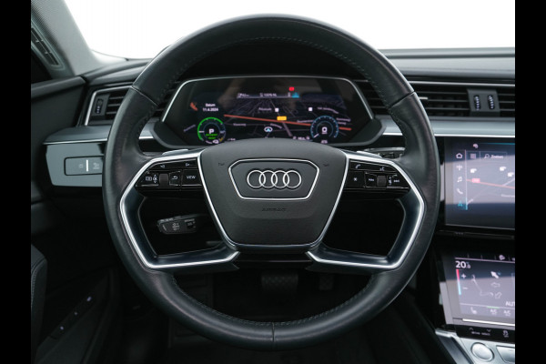 Audi e-tron 50 Quattro Advanced [ 3-Fase-11kW ] (INCL-BTW) *HEATPUMP | PANO | LEATHER | DIGI-COCKPIT | FULL-LED | MEMORY-PACK |  KEYLESS | NAVI-FULLMAP | TOWBAR | SHIFTPADDLES | COMFORTSEATS | 20"ALU*
