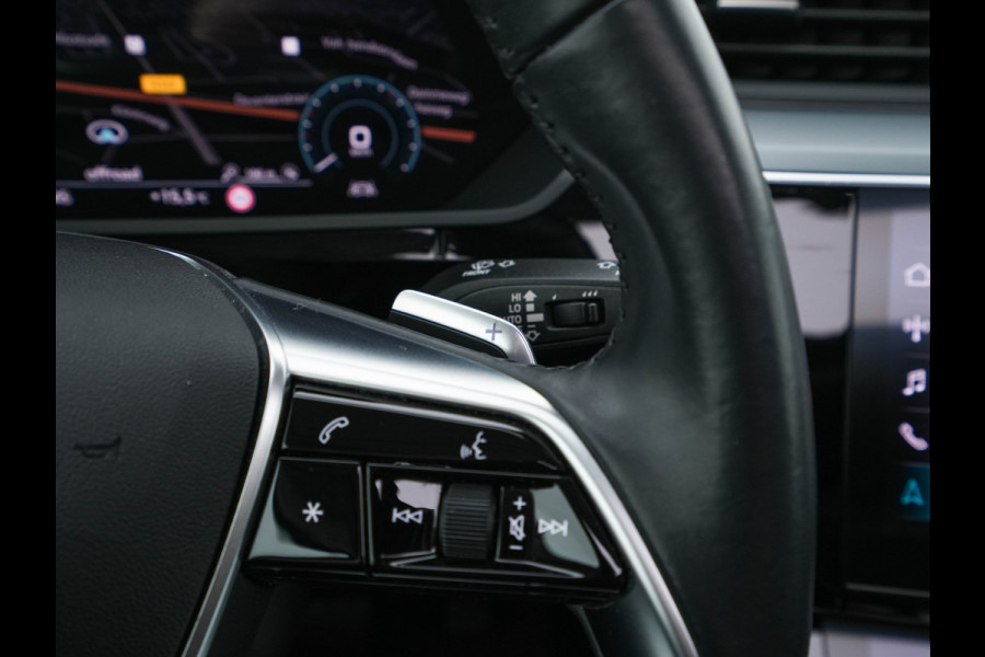 Audi e-tron 50 Quattro Advanced [ 3-Fase-11kW ] (INCL-BTW) *HEATPUMP | PANO | LEATHER | DIGI-COCKPIT | FULL-LED | MEMORY-PACK |  KEYLESS | NAVI-FULLMAP | TOWBAR | SHIFTPADDLES | COMFORTSEATS | 20"ALU*
