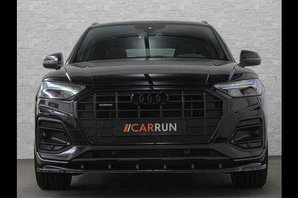 Audi Q5 50 TFSI e 300PK | Luchtvering | B&O Sound | Leder | Carbon | Sportstoelen | Carplay | Zwarte Hemel | Standkachel | Stoelverwarming | 3-Zone Clima | Black-Optic | Zonwering | Virtual Cockpit | LED | Autom. Achterklep | Bovag Garantie |