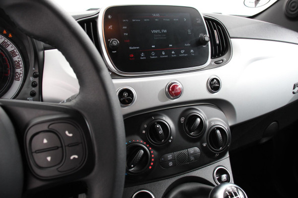 Fiat 500 1.0 Hybrid Sport Connect Navigatie Apple Carplay/Android Auto Airco Dab Sportstoelen Cruise Control Lichtmetalen Velgen