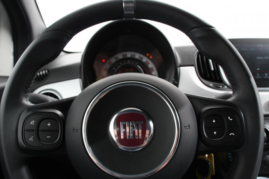 Fiat 500 1.0 Hybrid Sport Connect Navigatie Apple Carplay/Android Auto Airco Dab Sportstoelen Cruise Control Lichtmetalen Velgen