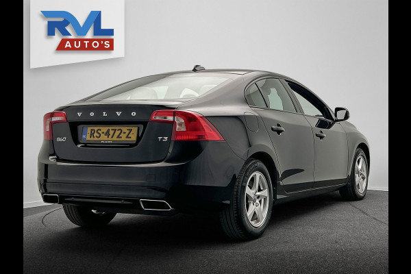 Volvo S60 1.5 T3 Polar+ Dynamic Automaat | Origineel Nederlands | Leder | Navigatie | Climate-control | Stoel/stuurverwarming |