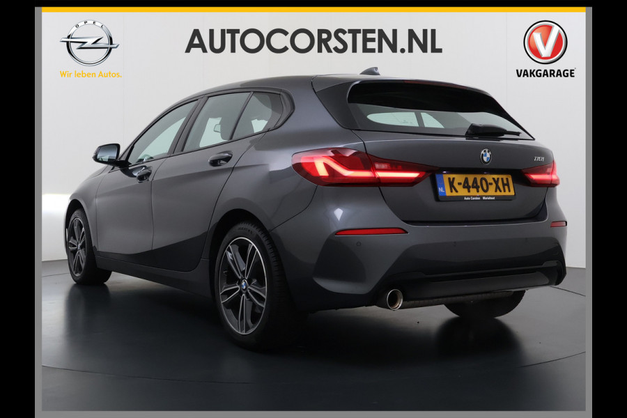 BMW 1-serie 118i AUT-7 Sport-Line Navi Ecc Live-Cockpit-Pro 1/2 Leer Sportstoelen Apple Carplay Android Auto Cruise Control Pdc Business Ed. DAB Lmv 17" Adap.Led Regen-Lichtsensor Isofix 1e Eigenaar Origineel Nederlandse Auto Dealeronderhouden
