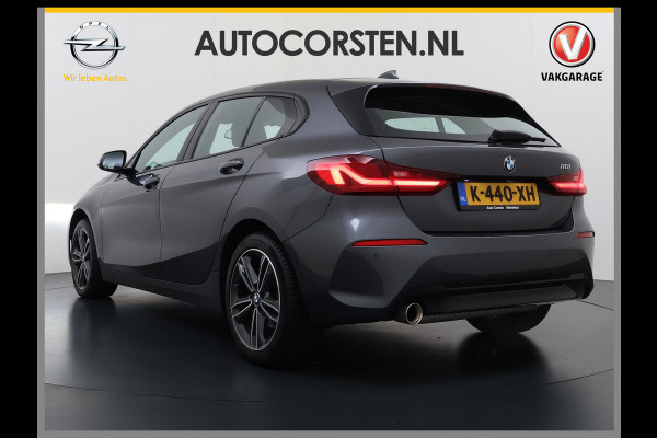 BMW 1-serie 118i AUT-7 Sport-Line Navi Ecc Live-Cockpit-Pro 1/2 Leer Sportstoelen Apple Carplay Android Auto Cruise Control Pdc Business Ed. DAB Lmv 17" Adap.Led Regen-Lichtsensor Isofix 1e Eigenaar Origineel Nederlandse Auto Dealeronderhouden