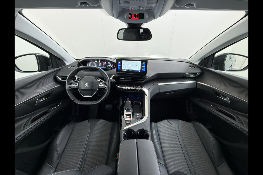 Peugeot 3008 T Aut. 131pk 360°Camera AppleCarplay AndroidAuto Leer Keyless Bordherk. Lane-dep. Flippers Led 1/2Leer Navi Stoelverw. Grootlichtassistent Isofix CruiseControl Ecc Usb Bluetooth Verst.Stoelen 18''LM 1.2 PureTech Allure  Pack Business