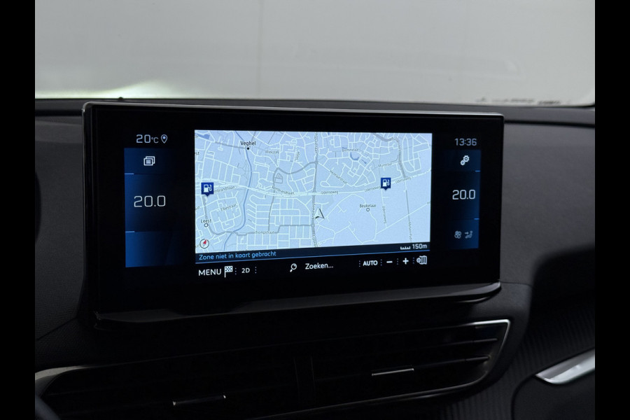 Peugeot 3008 T Aut. 131pk 360°Camera AppleCarplay AndroidAuto Leer Keyless Bordherk. Lane-dep. Flippers Led 1/2Leer Navi Stoelverw. Grootlichtassistent Isofix CruiseControl Ecc Usb Bluetooth Verst.Stoelen 18''LM 1.2 PureTech Allure  Pack Business