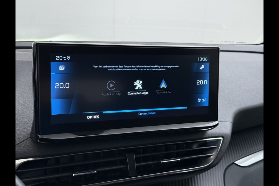 Peugeot 3008 T Aut. 131pk 360°Camera AppleCarplay AndroidAuto Leer Keyless Bordherk. Lane-dep. Flippers Led 1/2Leer Navi Stoelverw. Grootlichtassistent Isofix CruiseControl Ecc Usb Bluetooth Verst.Stoelen 18''LM 1.2 PureTech Allure  Pack Business