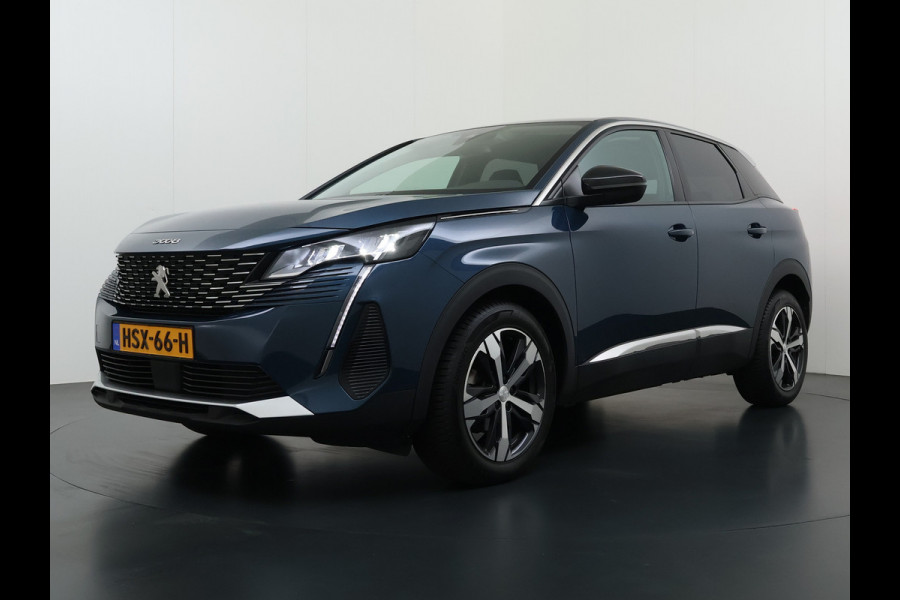 Peugeot 3008 T Aut. 131pk 360°Camera AppleCarplay AndroidAuto Leer Keyless Bordherk. Lane-dep. Flippers Led 1/2Leer Navi Stoelverw. Grootlichtassistent Isofix CruiseControl Ecc Usb Bluetooth Verst.Stoelen 18''LM 1.2 PureTech Allure  Pack Business