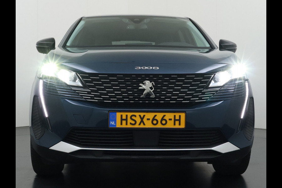 Peugeot 3008 T Aut. 131pk 360°Camera AppleCarplay AndroidAuto Leer Keyless Bordherk. Lane-dep. Flippers Led 1/2Leer Navi Stoelverw. Grootlichtassistent Isofix CruiseControl Ecc Usb Bluetooth Verst.Stoelen 18''LM 1.2 PureTech Allure  Pack Business