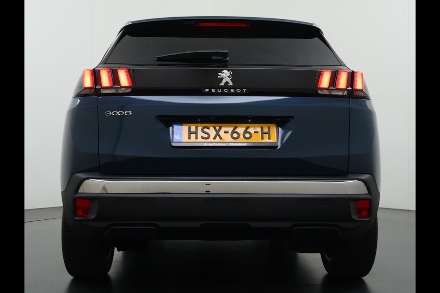 Peugeot 3008 T Aut. 131pk 360°Camera AppleCarplay AndroidAuto Leer Keyless Bordherk. Lane-dep. Flippers Led 1/2Leer Navi Stoelverw. Grootlichtassistent Isofix CruiseControl Ecc Usb Bluetooth Verst.Stoelen 18''LM 1.2 PureTech Allure  Pack Business
