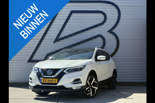 Nissan QASHQAI 1.3 DIG-T Tekna + 2e Eigenaar|Navi|Pano||Cruise|Camera|Carplay|Clima|Stoelverw|N.A.P|APK tot 03-2027